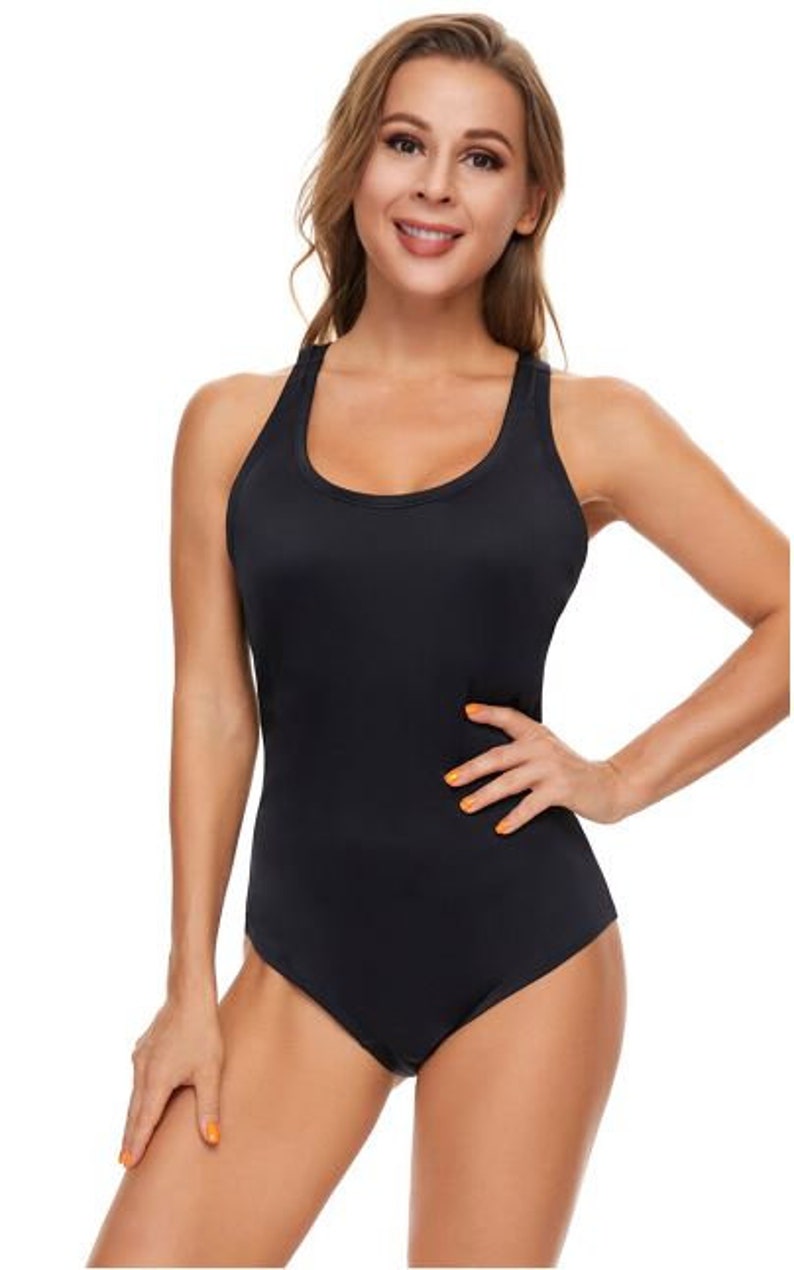 Maillot de bain une pièce pour femmes, spécialement conçu pour les règles, maillot de bain réutilisable, livraison gratuite image 2