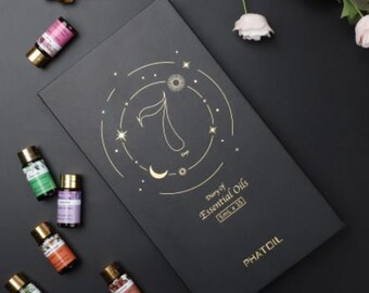 Coffret  de 15 huiles biologiques et naturels essentielles de 5 ml