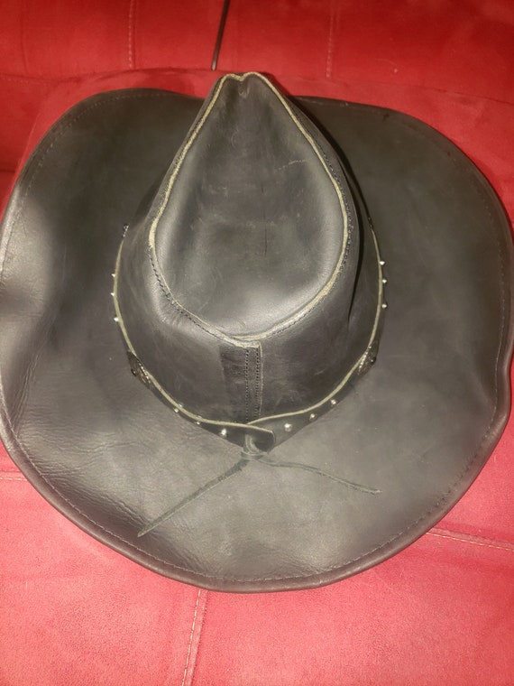 Stetson Roxbury Leather Hat - Etsy