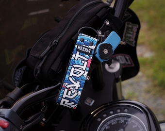 Japanische Welle Kunst Schlüsselanhänger Armband, Motorrad-Auto Schlüsselanhänger