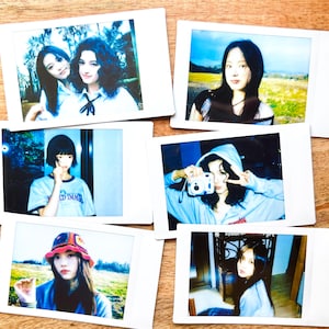 NouveauJeans Minji Hanni Haerin Danielle Hyein 2024 Carte photo Kpop Mini film Instax « Quelle douceur » à l'époque « Surnaturelle »
