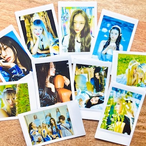 NouveauJeans Minji Haerin Hanni Danielle Hyein « ASAP » « Supernatural » Carte photo Kpop Instax Mini Film 2023+2024