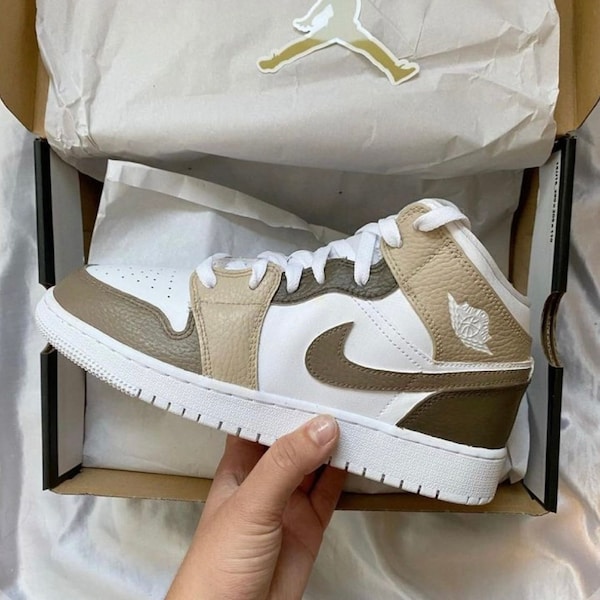 jordan brown leather