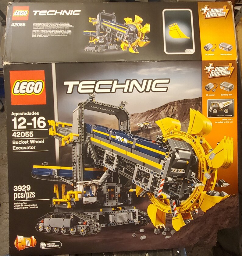LEGO 42055 Bucket Wheel Excavator 2 in 1 Etsy