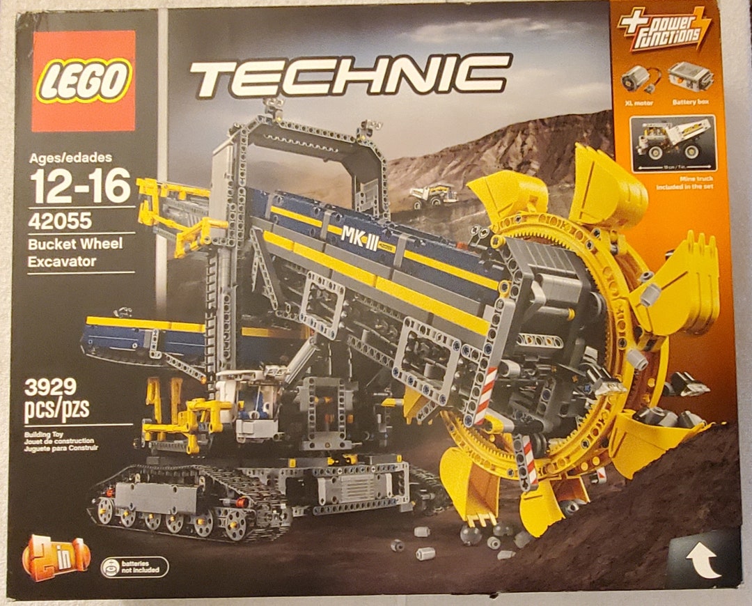 LEGO 42055 Bucket Wheel Excavator 2 in 1 Etsy
