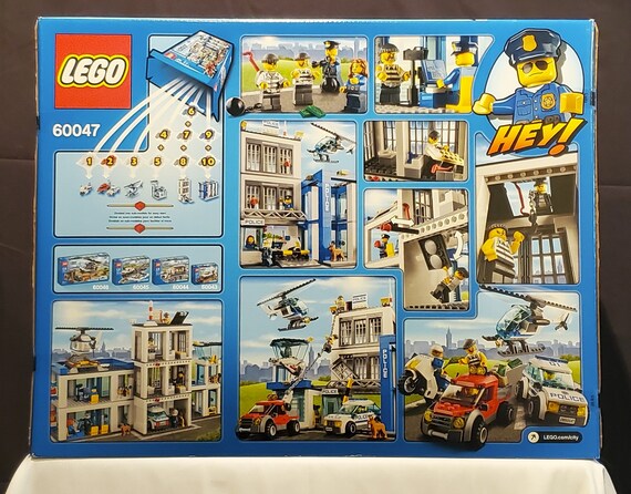 Lego 60047 City Police Station Brand New Factory Sealed Retired Free Shipping !! 