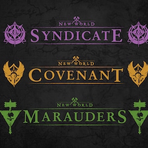 New World Faction Twitch Banners
