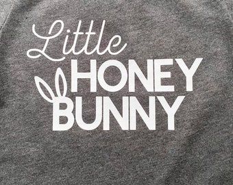 DIGITALE DOWNLOAD Little Honey Bunny peuter T-shirt SVG/PNG-bestand