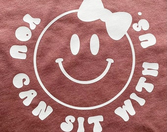 DIGITALE DOWNLOAD U kunt bij ons zitten peuter T-shirt SVG/PNG-bestand