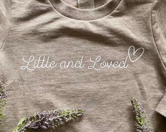 DIGITALE DOWNLOAD kleine en geliefde peuter T-shirt SVG/PNG-bestand