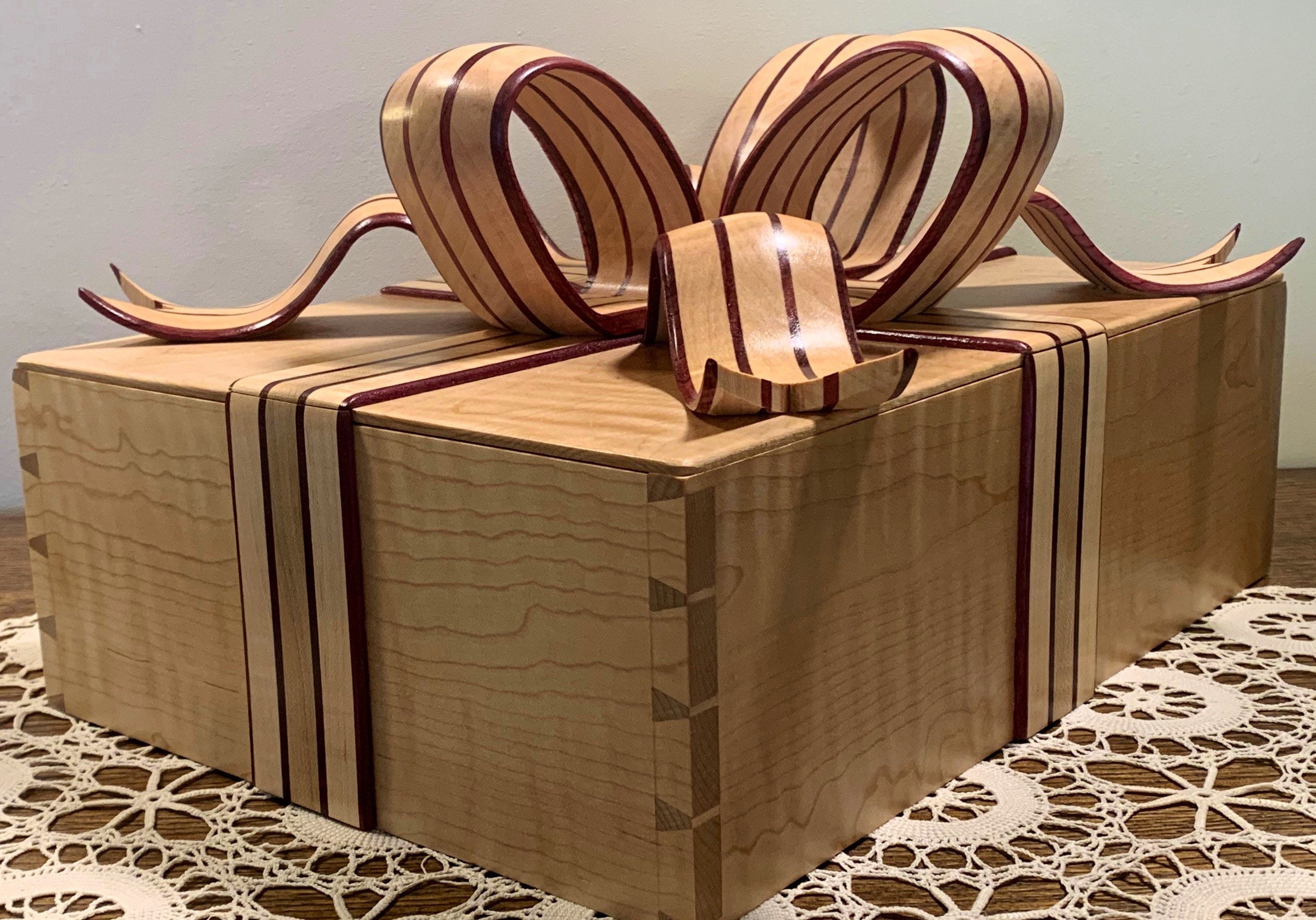 Keepsake Ribbon Gift Box - Etsy