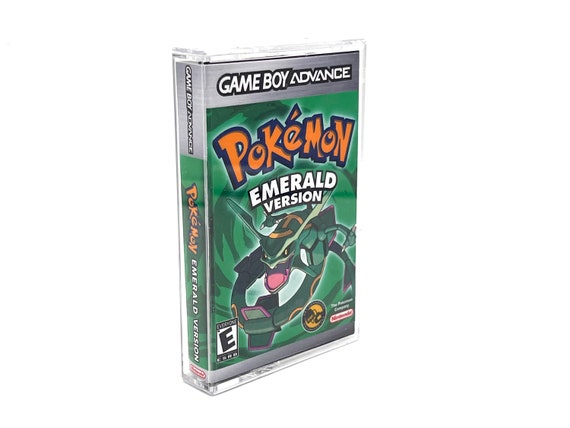 Pokemon Emerald Version Nintendo Game Boy Advance. GBA Cart With Case 