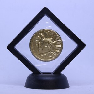 Power Rangers Replica Power Coin Blue Ranger Triceratops Legacy Gold - Etsy