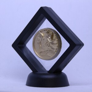 Power Rangers Replica Power Coin Blue Ranger Triceratops Legacy Gold - Etsy
