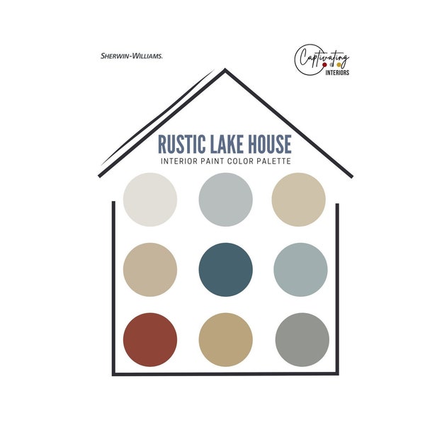 Rustic Paint Colors Etsy