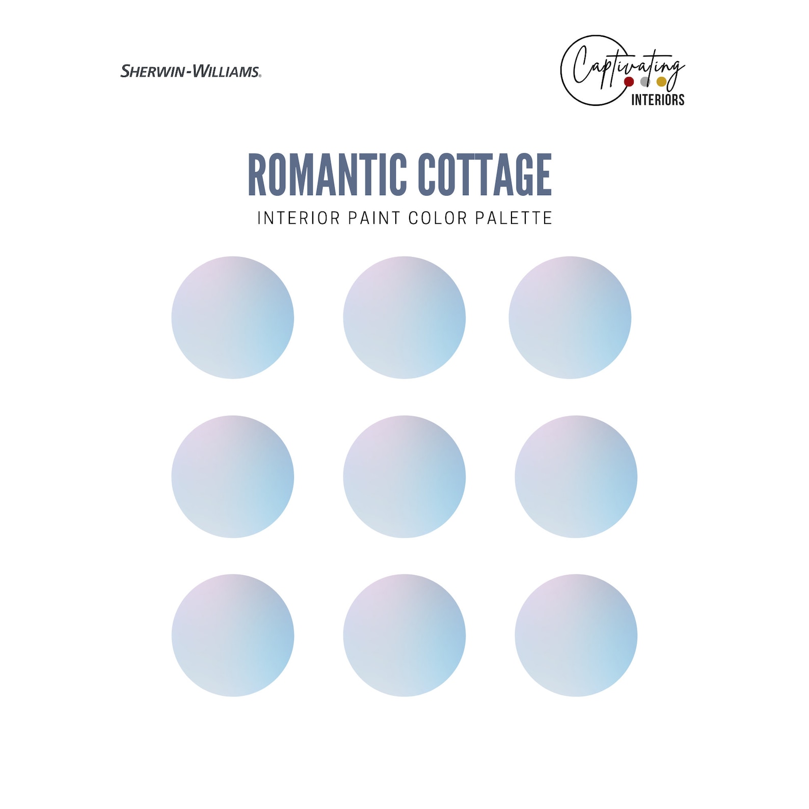 Romantic Cottage Interior Paint Color Palette, Earthy, Rich Tones ...