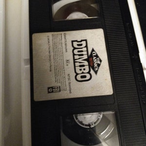 Walt Disney's Dumbo VHS Black Diamond Edition - Etsy