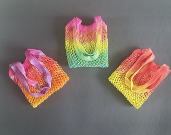 Tie Dye String Shopping Bag