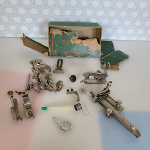 Sewing Machine Parts, Singer Sewing Machine Parts, Singer Buttonholer,  Greist Blind Stitcher 