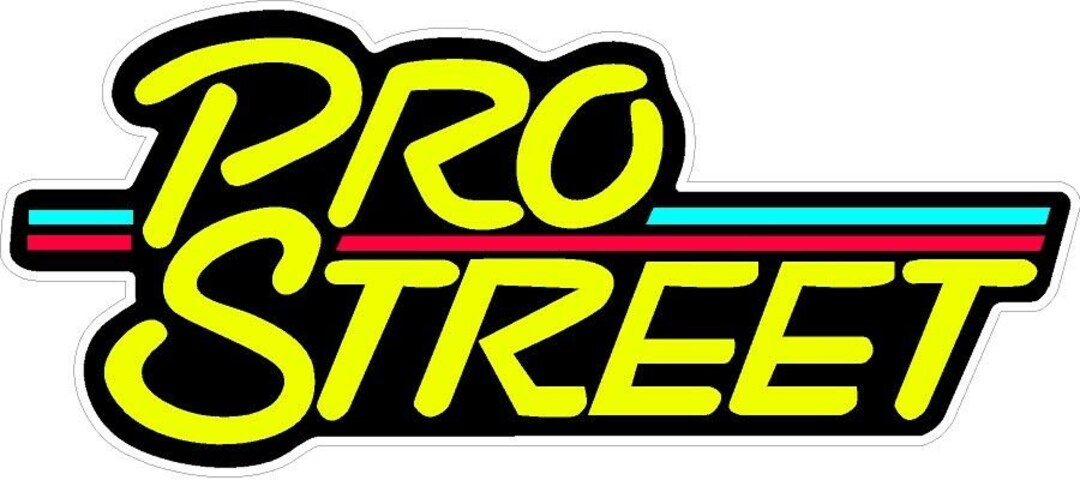 PRO STREET Drag Custom Car Truck Racecar Decal Sticker,wall, Car ...