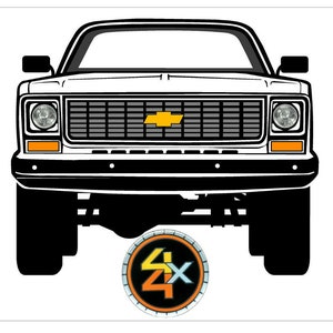 73-80 4X4 Square Body Chevy pickup banner
