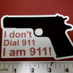 2nd Amendment Home Security NRA window sticker decal IMCA USRA