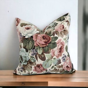Vintage Sanderson Chelsea Cushion Cover/Pillow