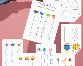 Scissor Skills - fine motor