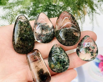 ON SALE 410gm Quartz Crystal top Quality Natural Clear Green Phantom Green Phantom Quartz GFQ 080