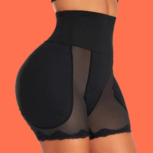 Shapewear Butt Lift Padded Panties Belly Waist Shaping Pants High