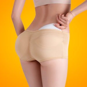 Thickened Fake Ass Panties Mid-waist Hip-lifting Pants Hip-filling