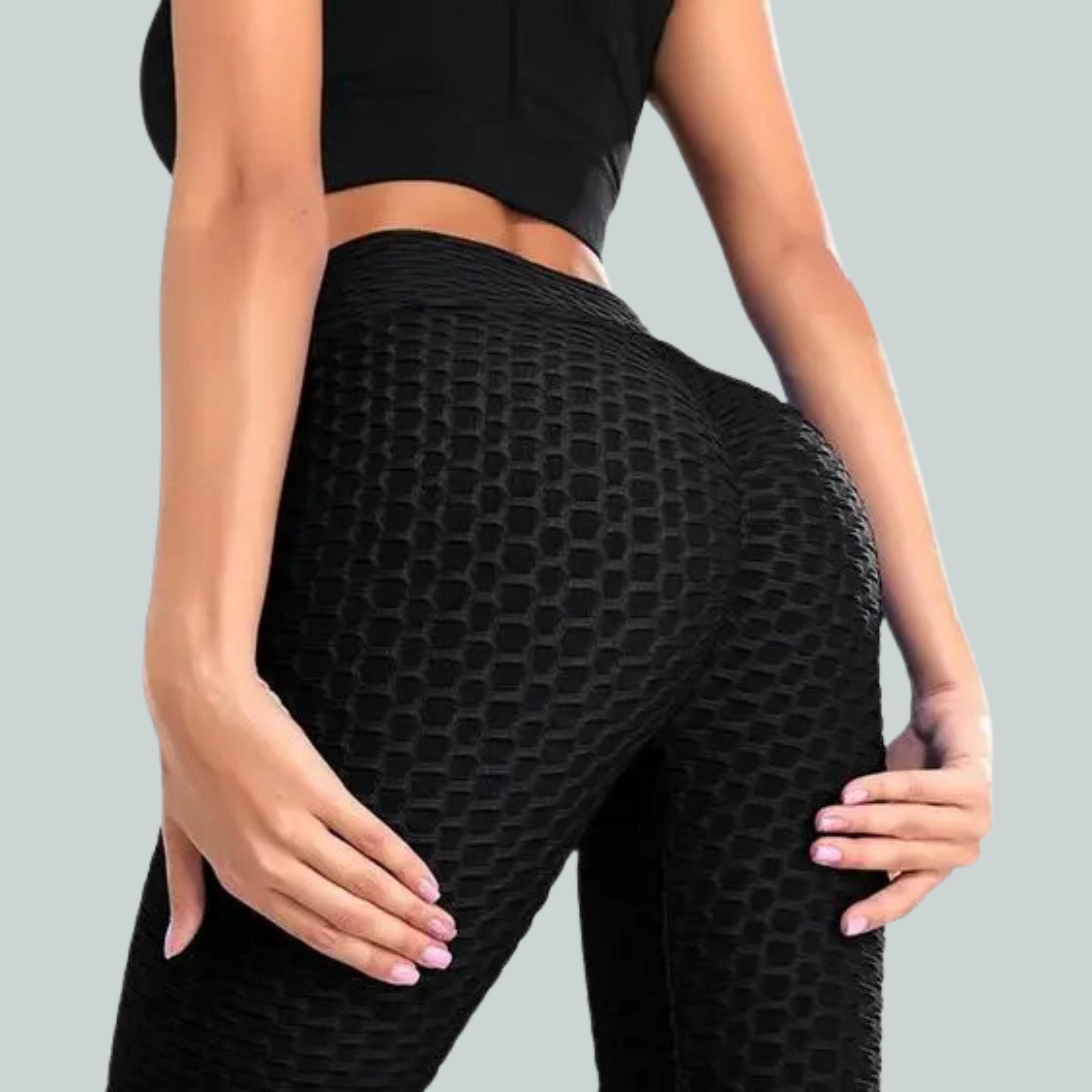 Inner Pocket Spanx Leggings High Waist Butt Lift Sexy Yoga Fitness Wear  Women Leggings - China Workout Leggings and Leggings price