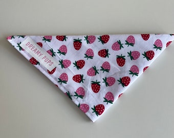 Strawberry patch bandana