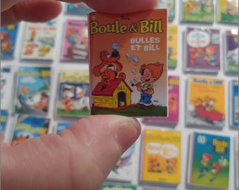 Collection ultime miniature de 74 BD de Boule & Bill