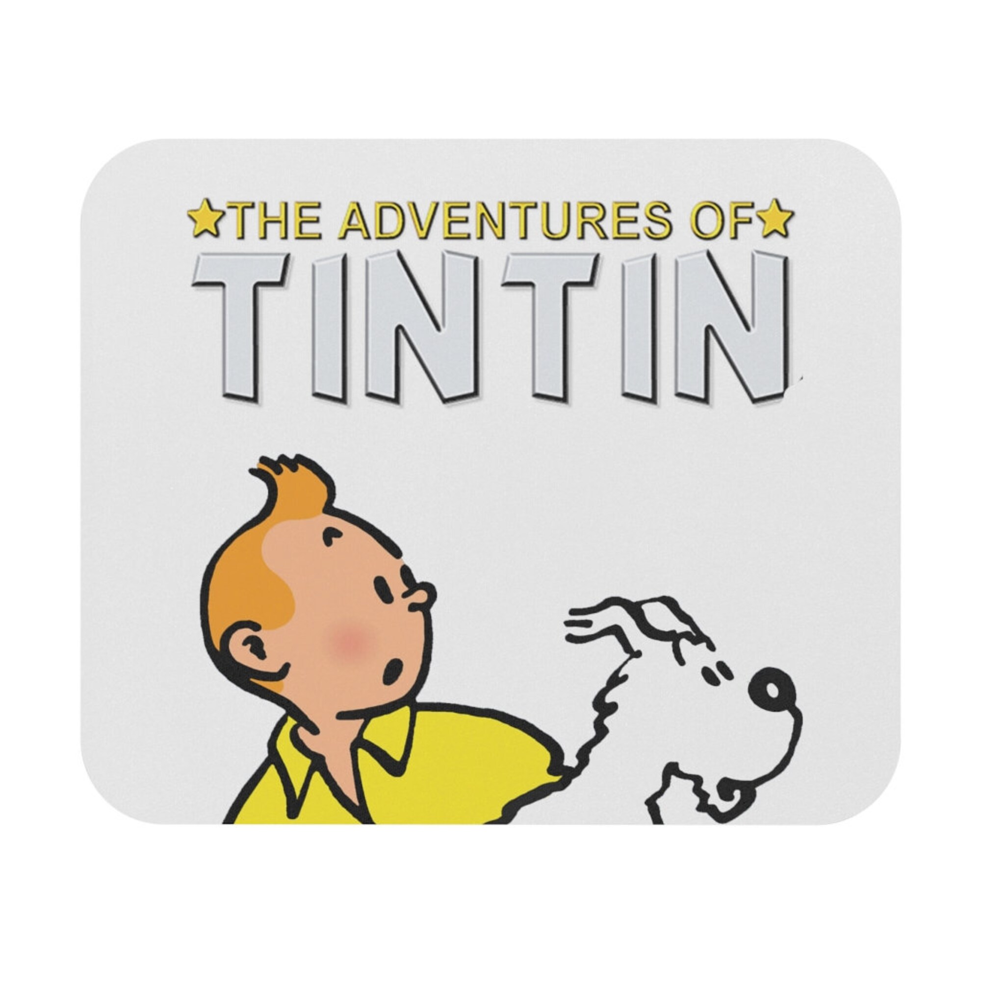 Discover The Adventures of Tintin Mouse Pad | Tintin Mousepad