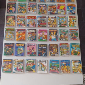 The Simpsons Miniature comics collection of 42 Sets 2 and 3 The Simpsons Comics The Simpsons Gifts Gifts For Her Gifts For Him image 3