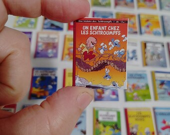 Collection Complète de 40 BD Miniatures des Schroumpfs en Français | BD Schroumpfs  | Schroumpfs Comics