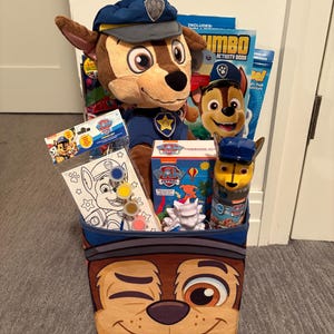 Canasta de Pascua/Cesta de regalo de la Patrulla Canina - Chase