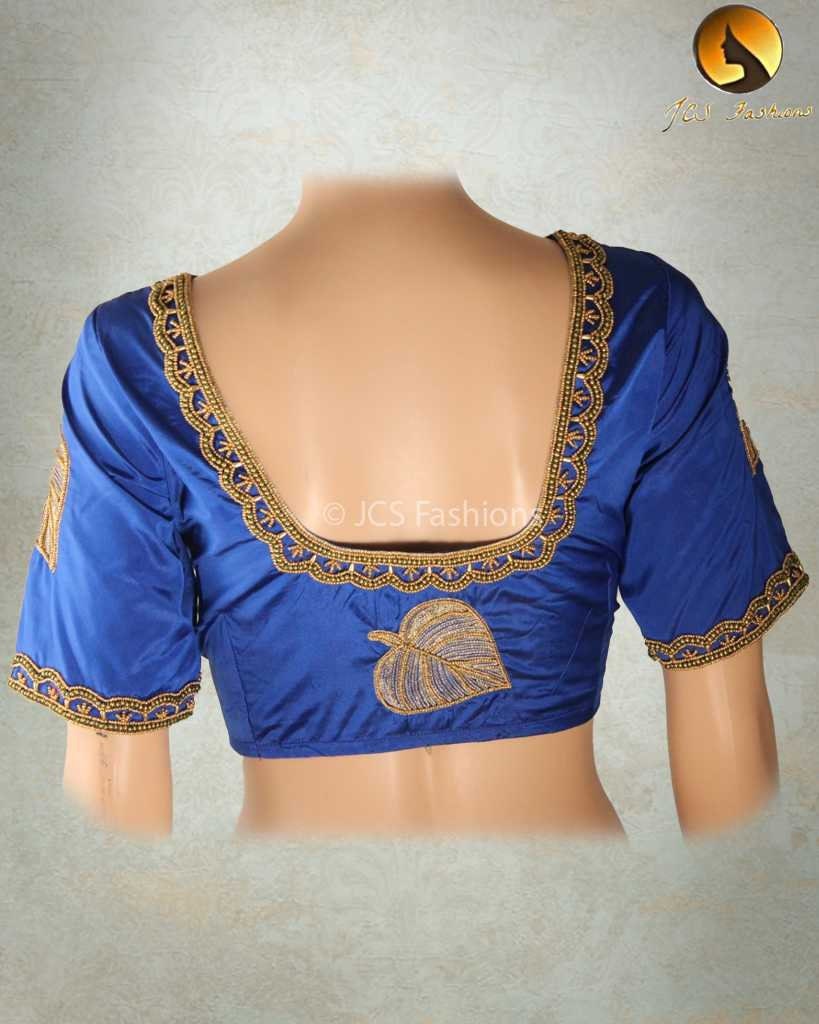 WOMEN SILK BLOUSE Beautiful Silk Blouse Aari/maggam Work - Etsy ...