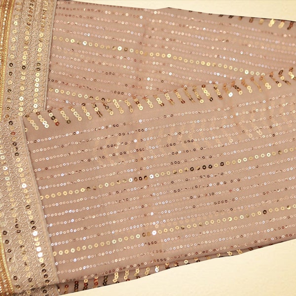 Sequins Saree - Etsy