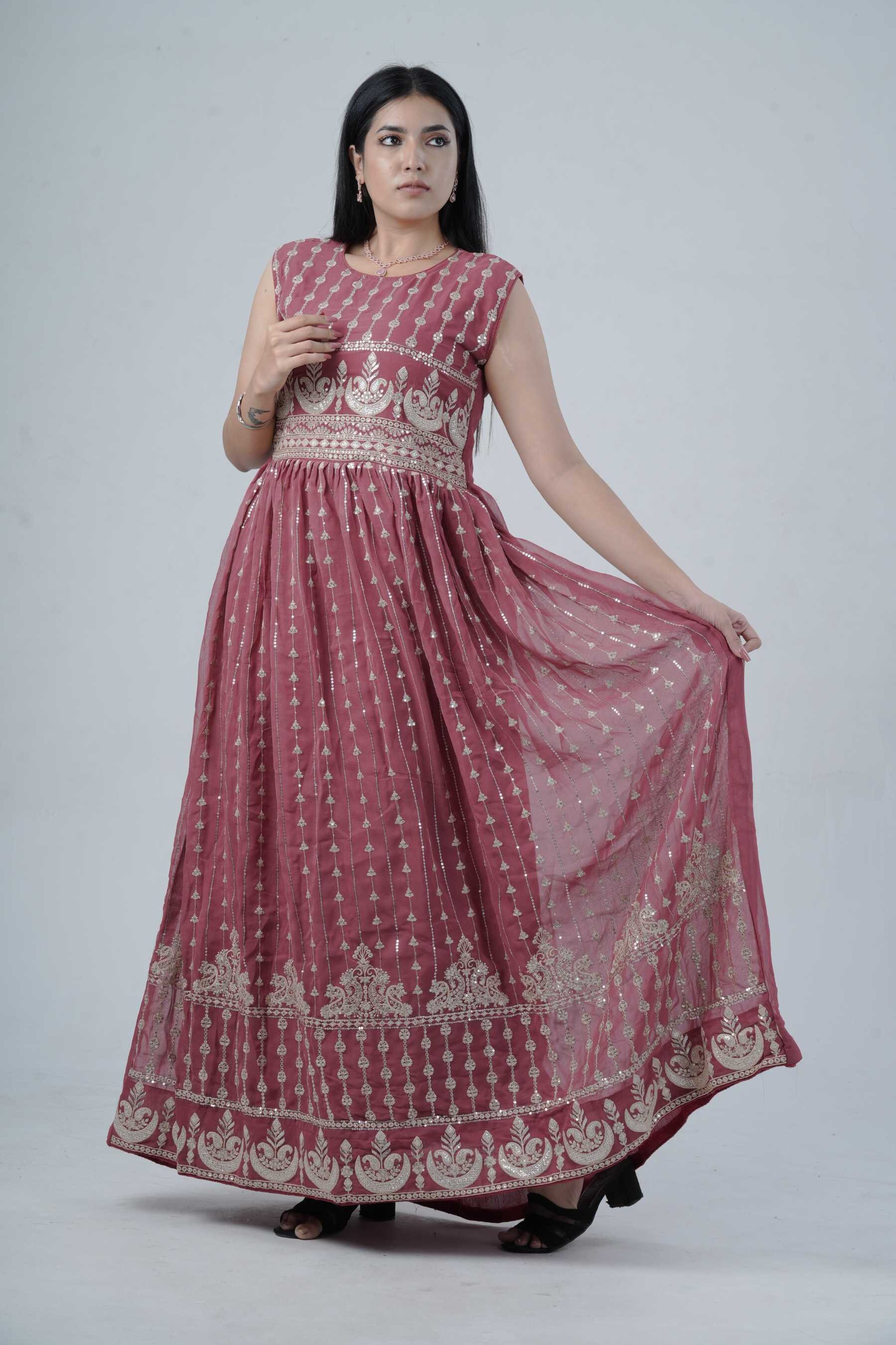 Discover 164+ umbrella cut kurti with palazzo super hot netgroup.edu.vn