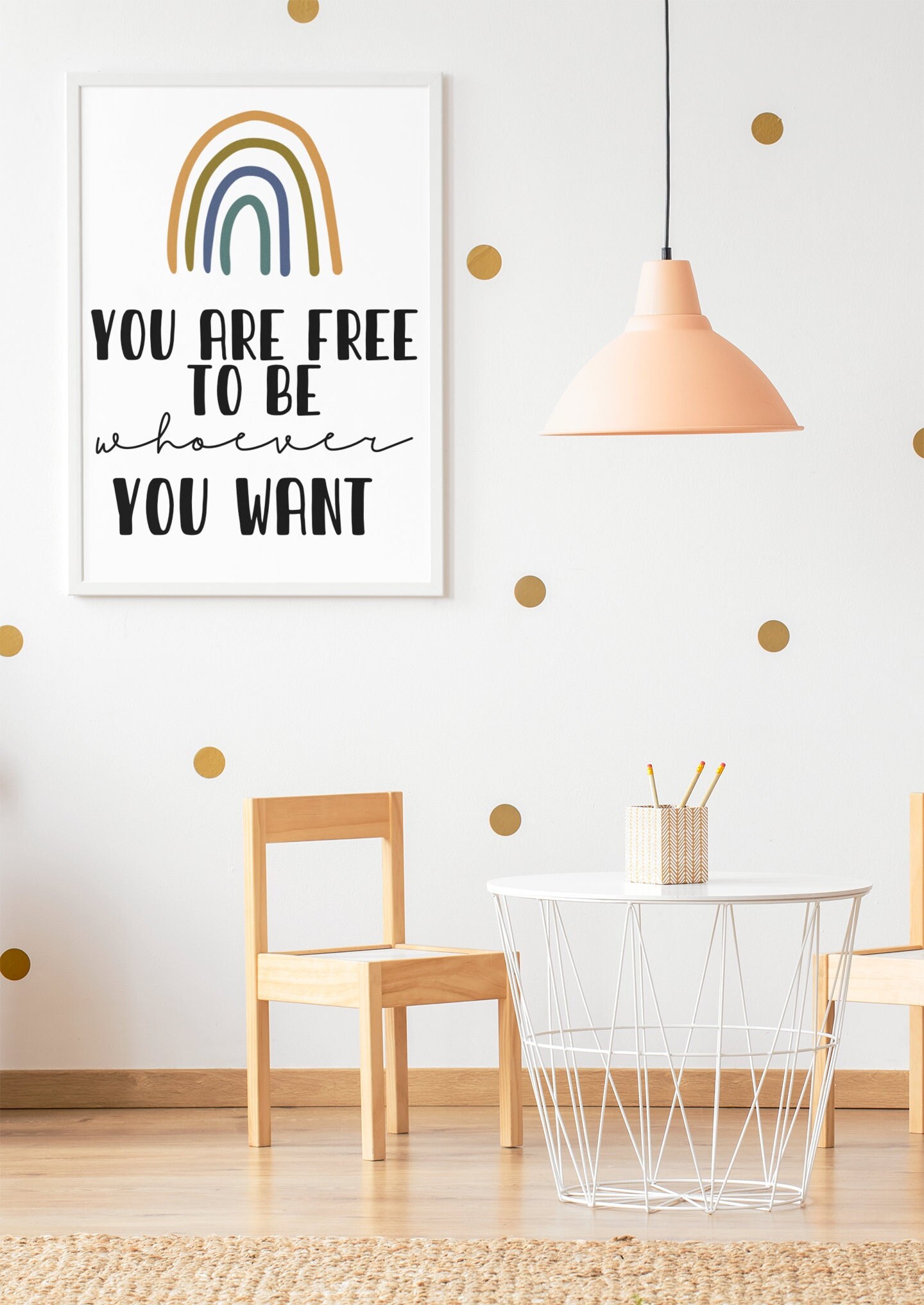 You Are Free To Be Whoever You Want | Classroom Decor, Be Kind, Boho,  Motivational Wall Art, Digital Print, Playroom Decor, Child Art