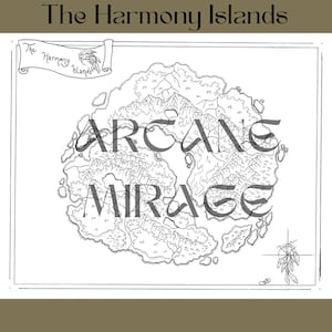 The Harmony Islands Fantasy Map