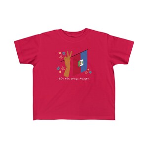 Camiseta para niños pequeños Fet Drapo