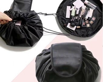 drawstring travel makeup bag