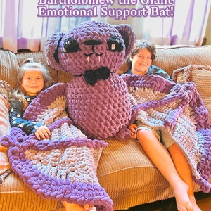 Giant Bat Crochet *Pattern*