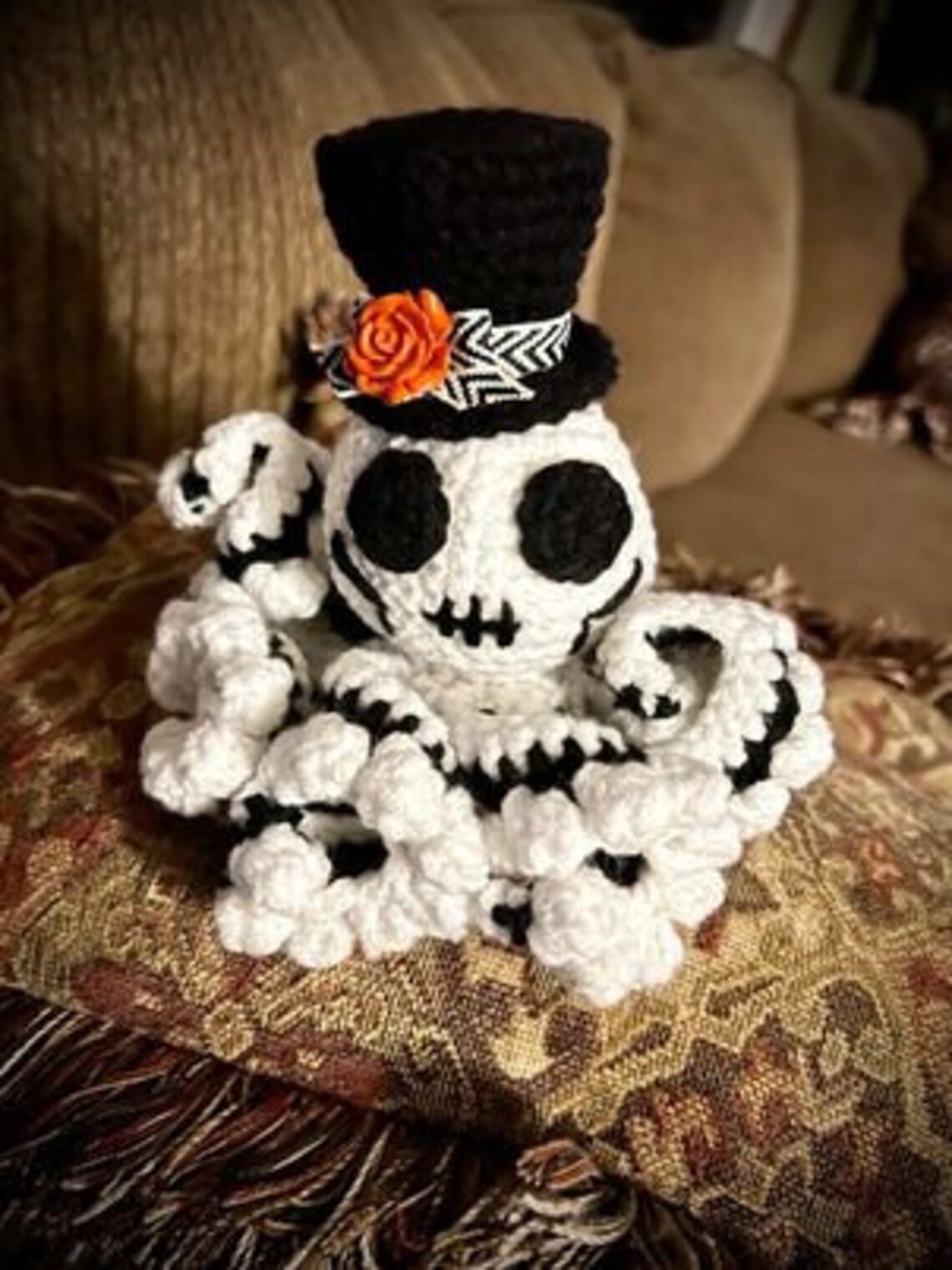 Skeleton Octopus Pattern Etsy