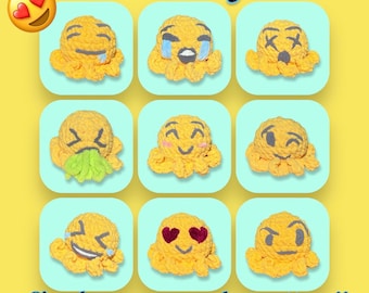 Octo Emoji's **haakpatroon**