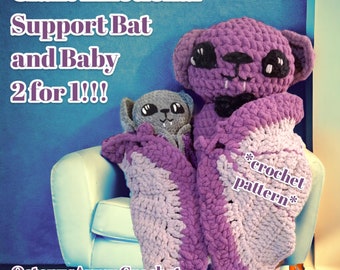 Giant and Baby Bat *Pattern* 2 for 1!!!