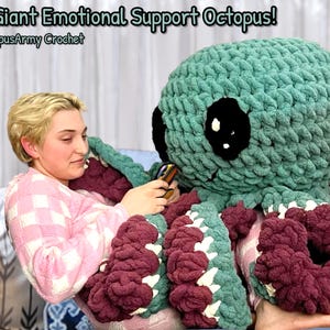 Giant Octopus Crochet Pattern *digital pattern*